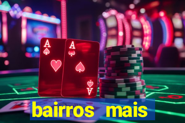bairros mais perigosos de bh